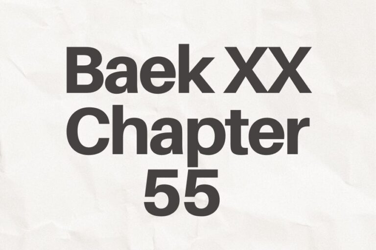 Baek XX Chapter 55