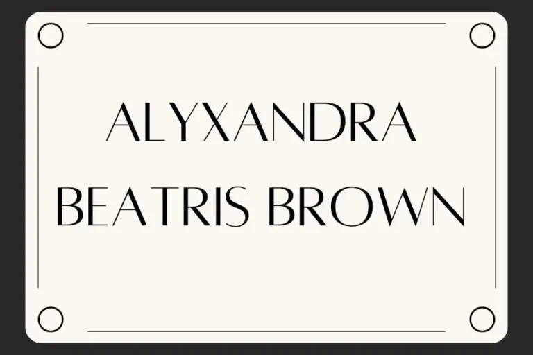 Alyxandra Beatris Brown