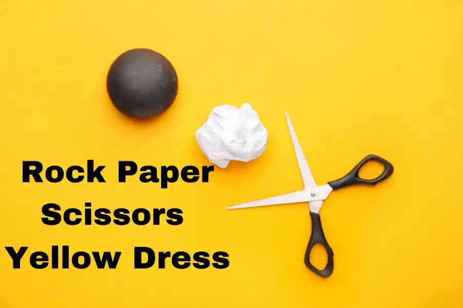 Yellow Dress Rock Paper Scissors